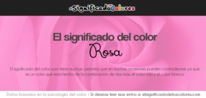 Lee más sobre el artículo Significado del Color Rosa